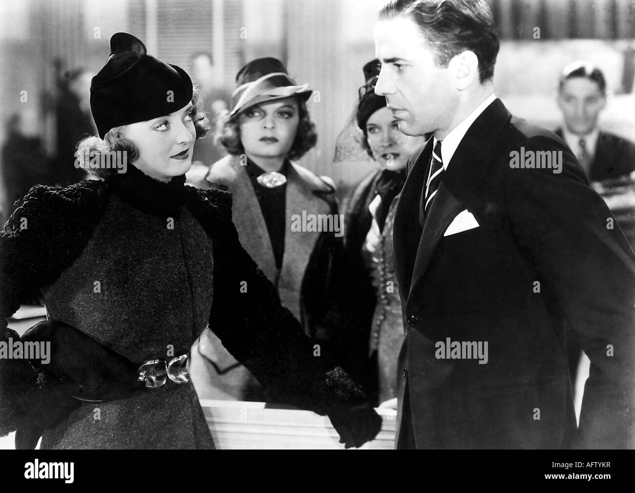 Femme marquée - 1937 Warner film avec Bette Davis et Humphrey Bogart Banque D'Images