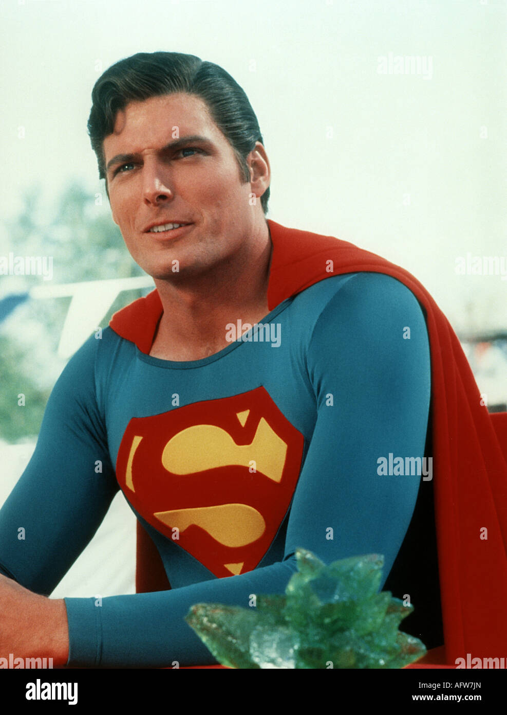 - 1978 film Warner SUPERMAN avec Christopher Reeve Banque D'Images