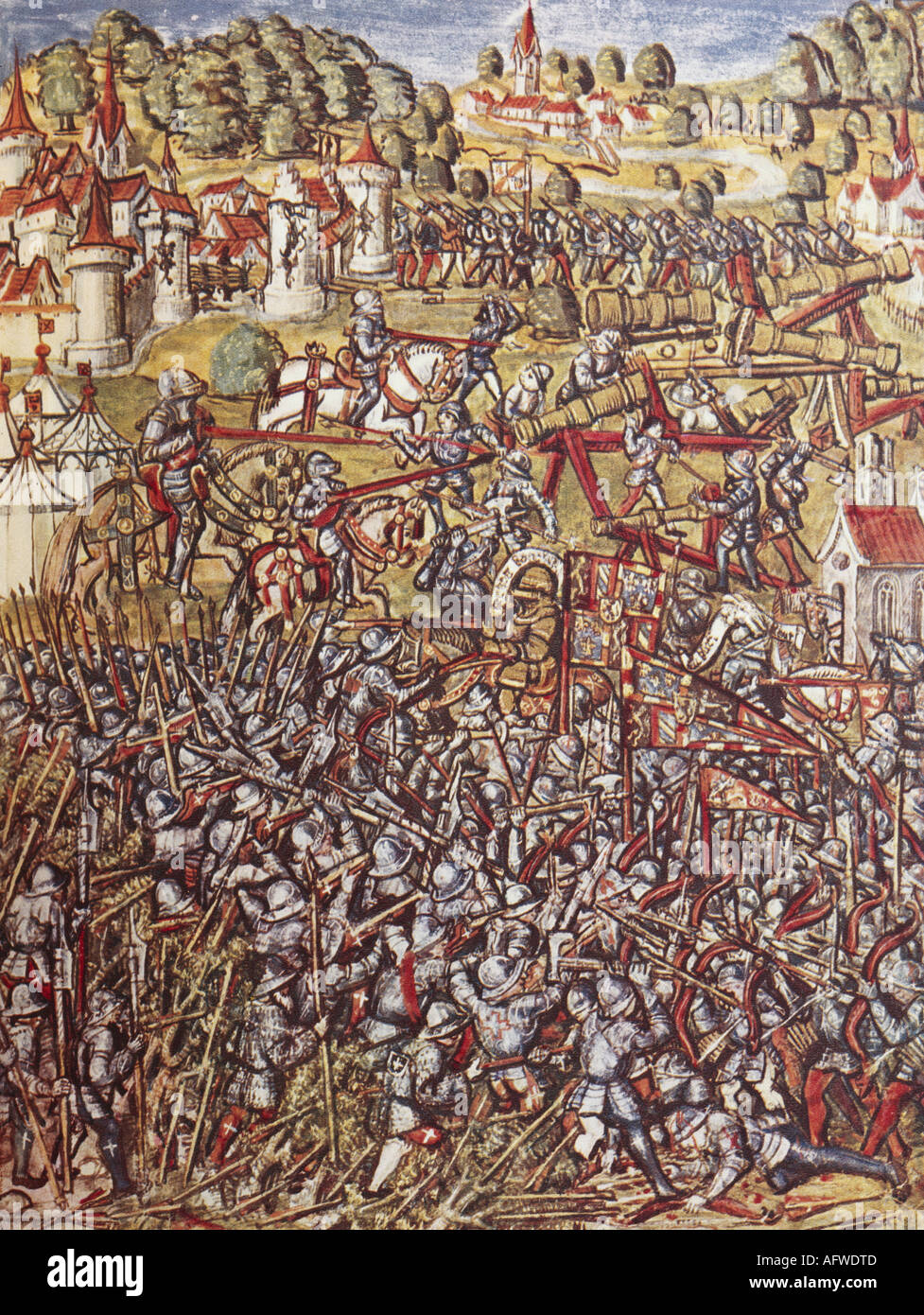 Evènements, Bourgogne Wars 1474 1477, Bataille de Nancy, 5.1.1477