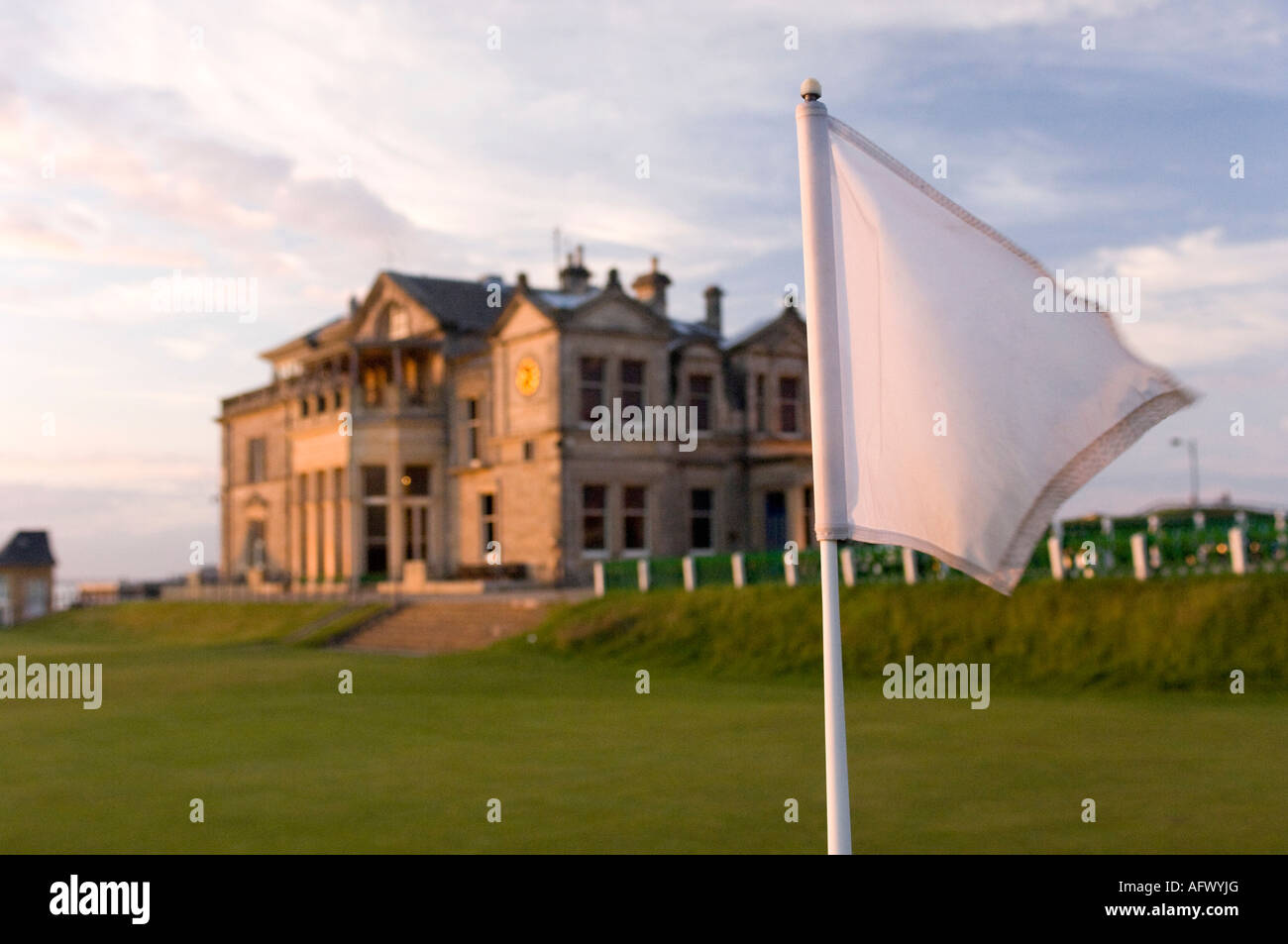Royal and Ancient Golf Club House, St Andrews, Scotland Banque D'Images