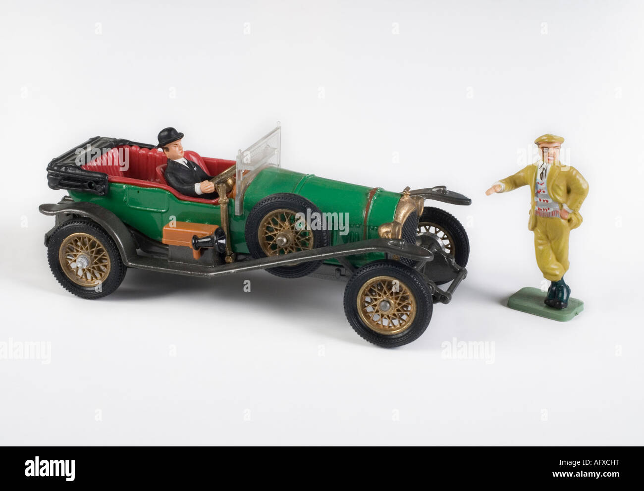 Le monde de Jeeves et Wooster. Corgi Diecast model no.9004 Banque D'Images