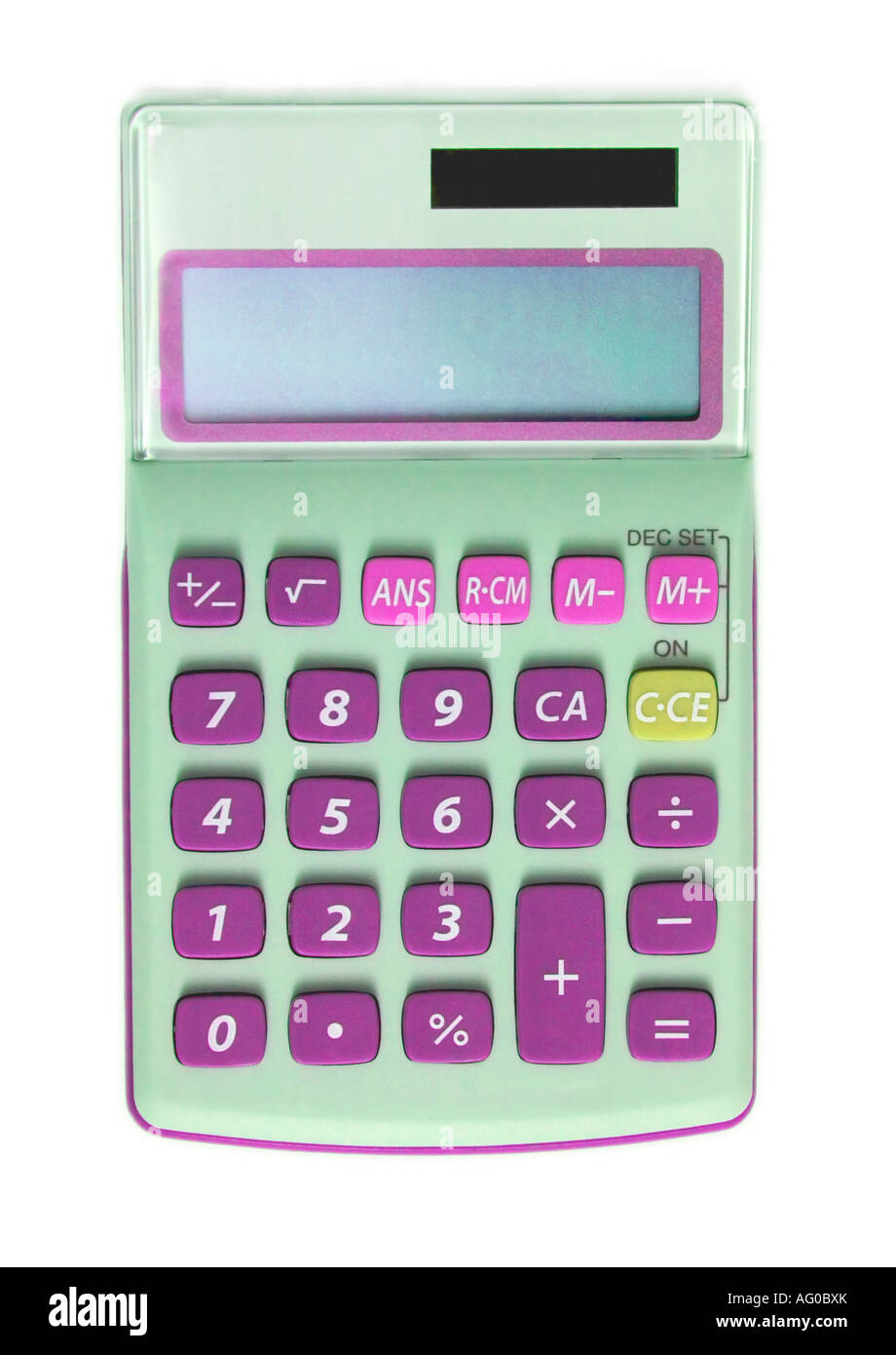 Calculatrice Banque D'Images