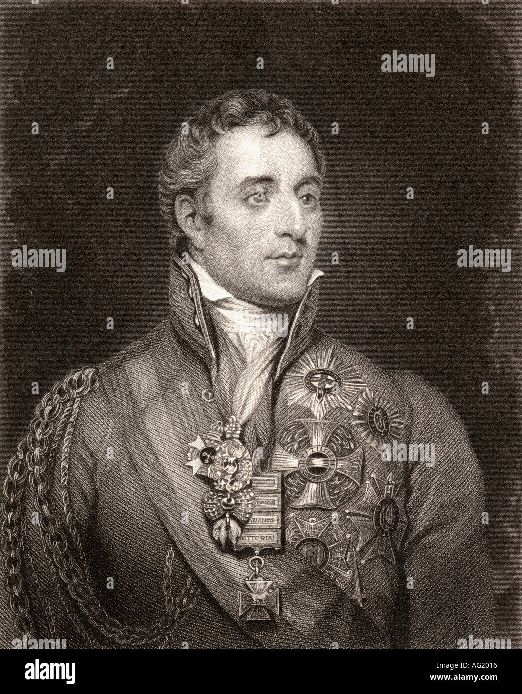 Portrait arthur wellesley Banque de photographies et d’images à haute