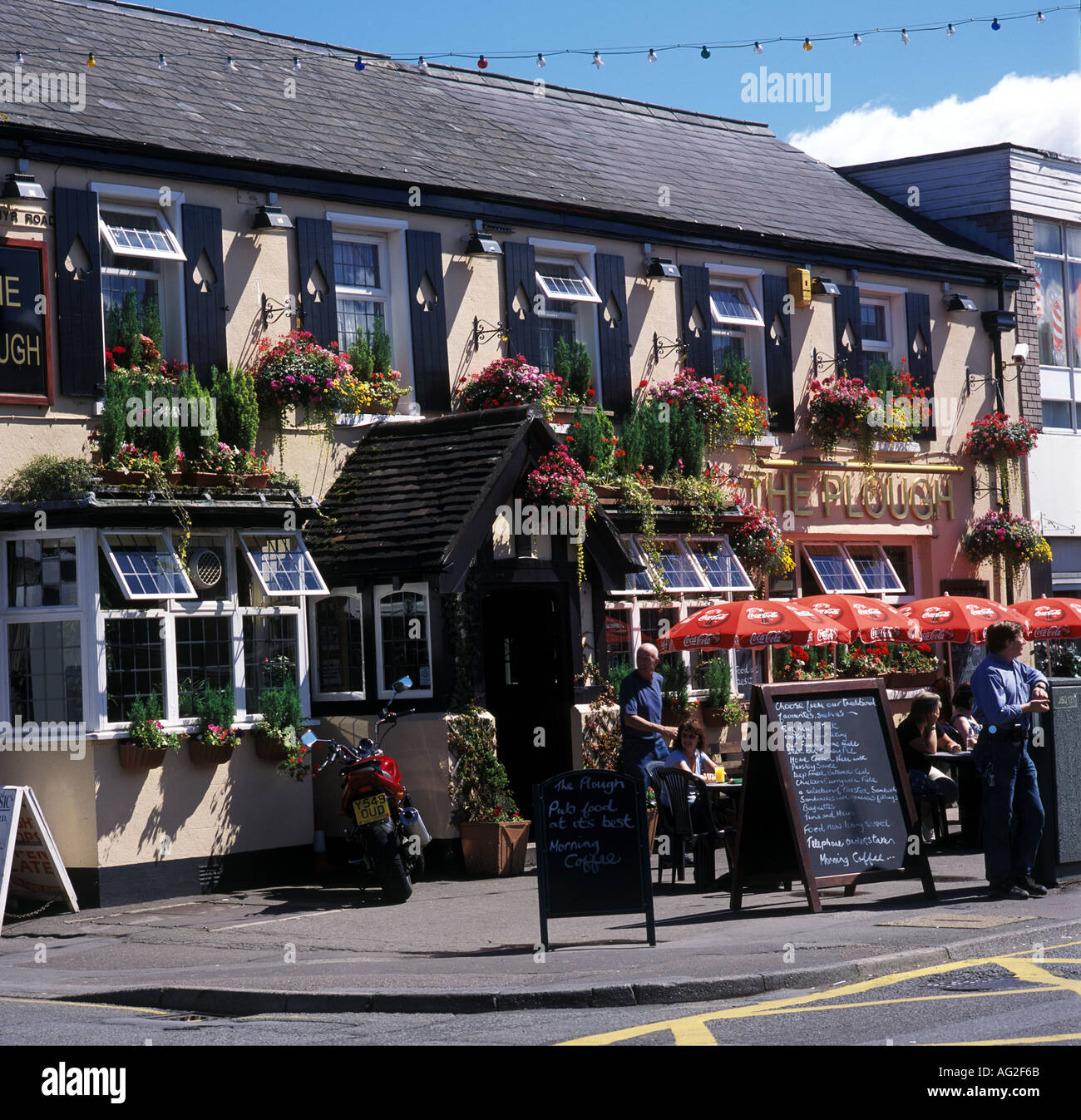 La Pub de charrue de Cardiff au Pays de Galles Glamorgan Sud Whitchurch UK Europe 41052SB Banque D'Images