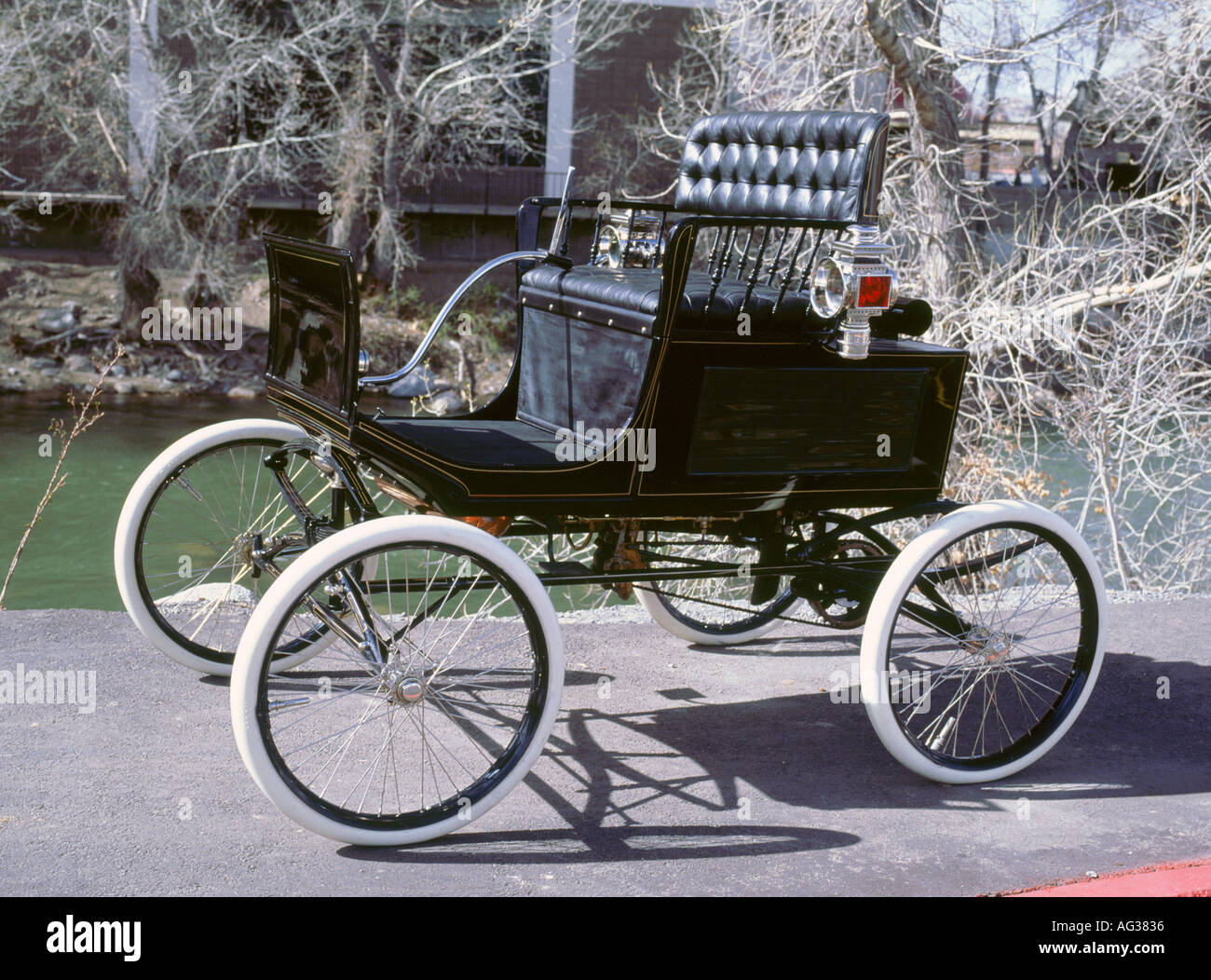 1899 Locomobile Steam Stanhope ST 1 Banque D'Images