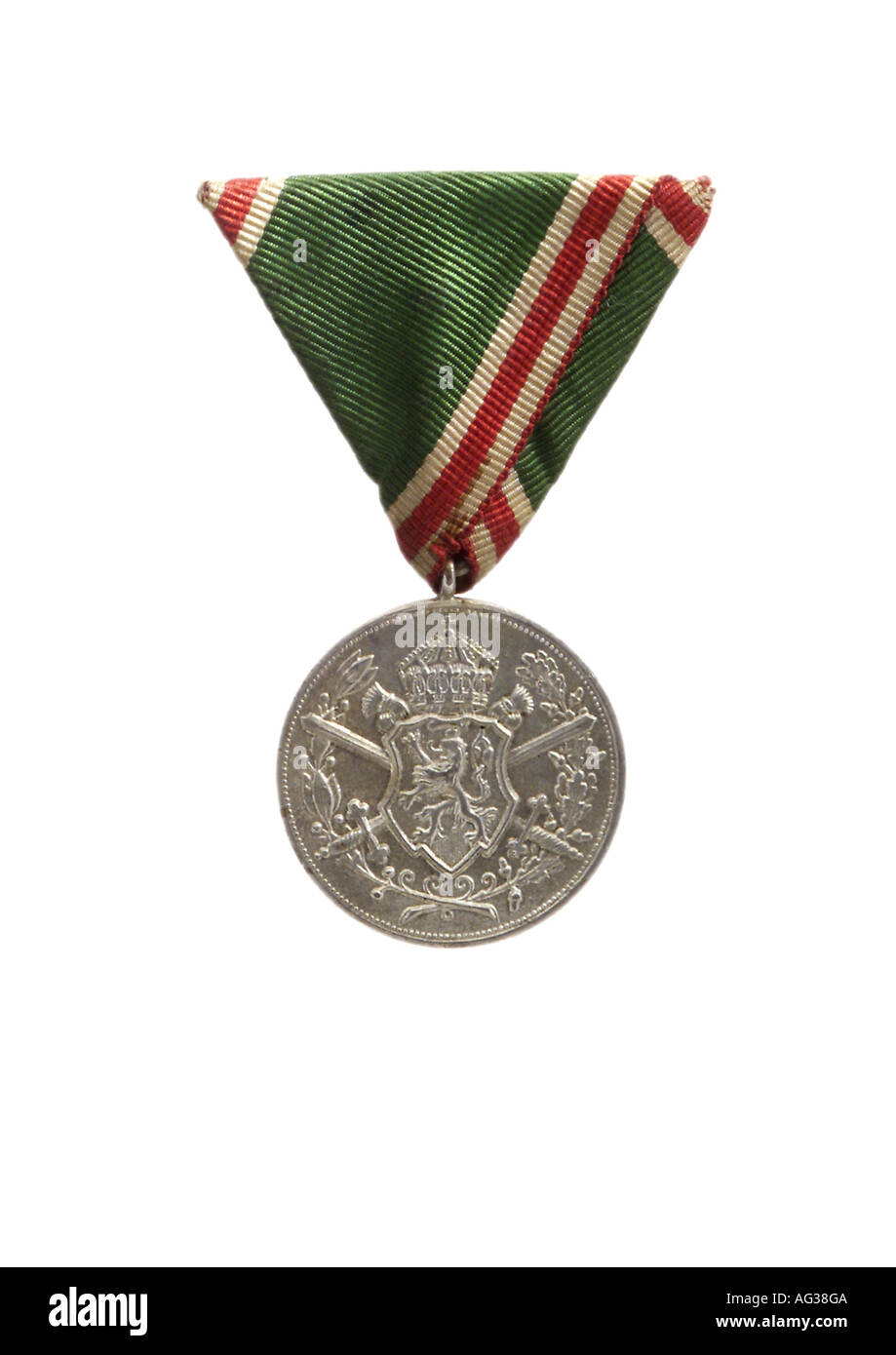 Décorations, Bulgarie, médaille de la guerre 1912/1913, Banque D'Images