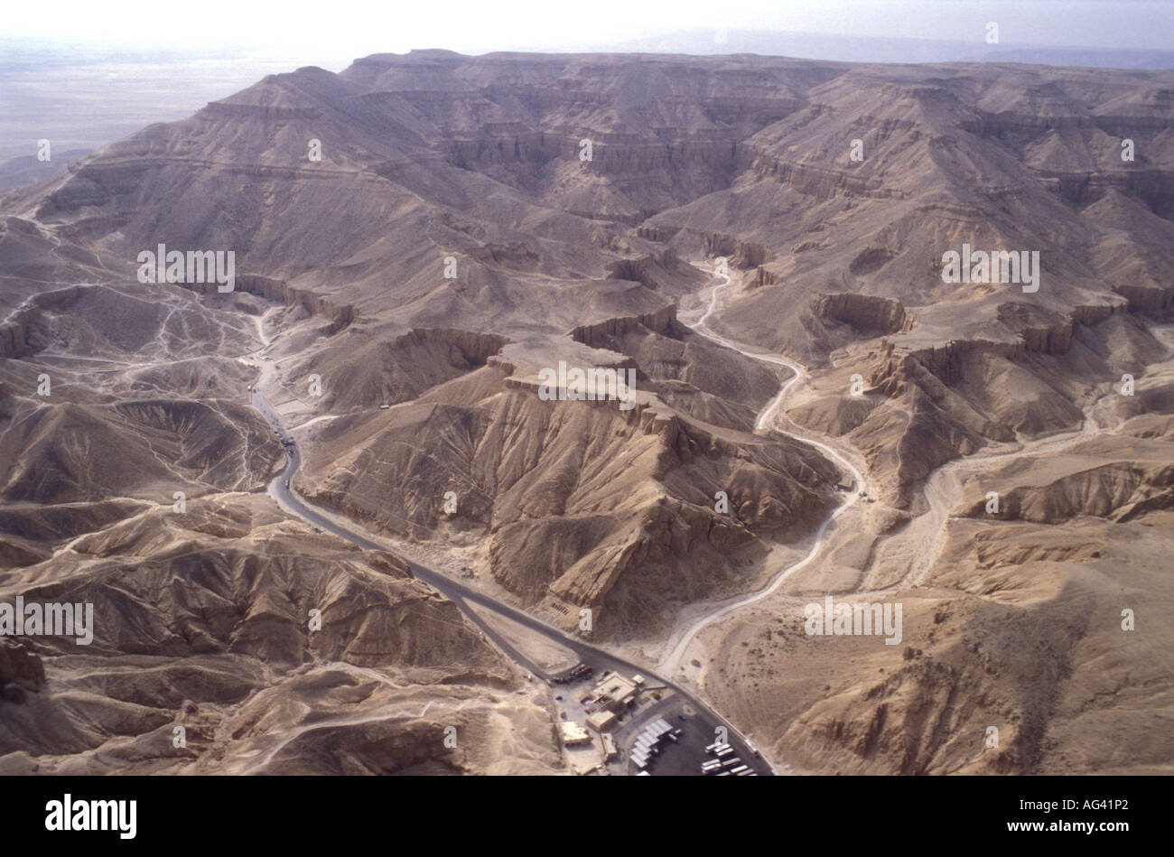 Vall e Des Rois Vue A rienne Banque De Photographies Et D images 