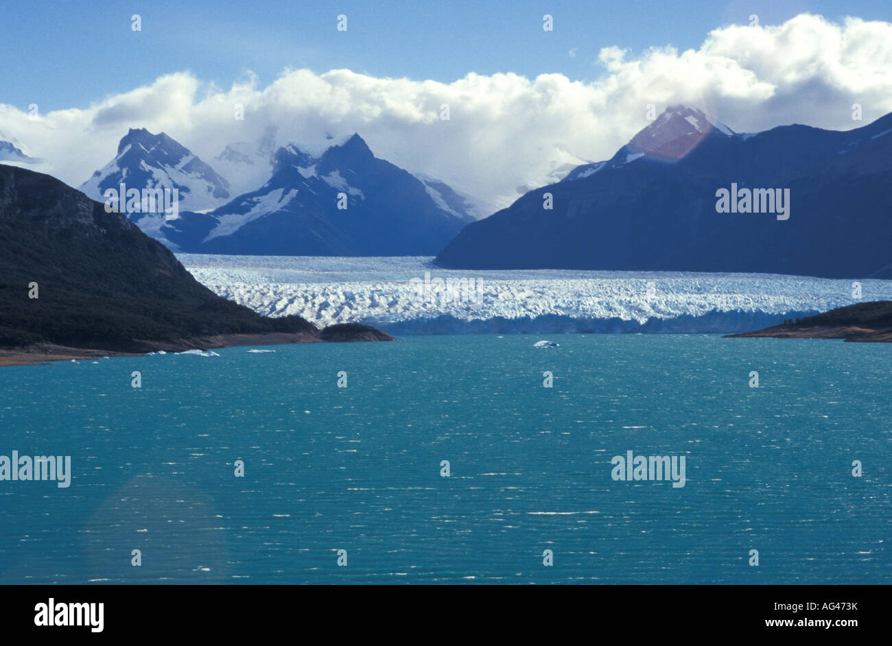 Perito Moreno Glacier, Patagonie, Argentine. Banque D'Images