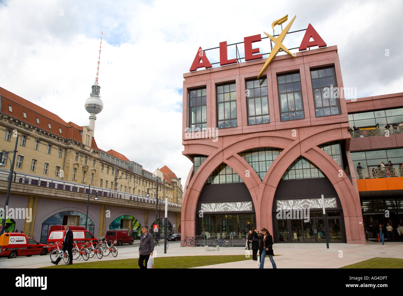 Centre commercial Alexa, Berlin Banque D'Images