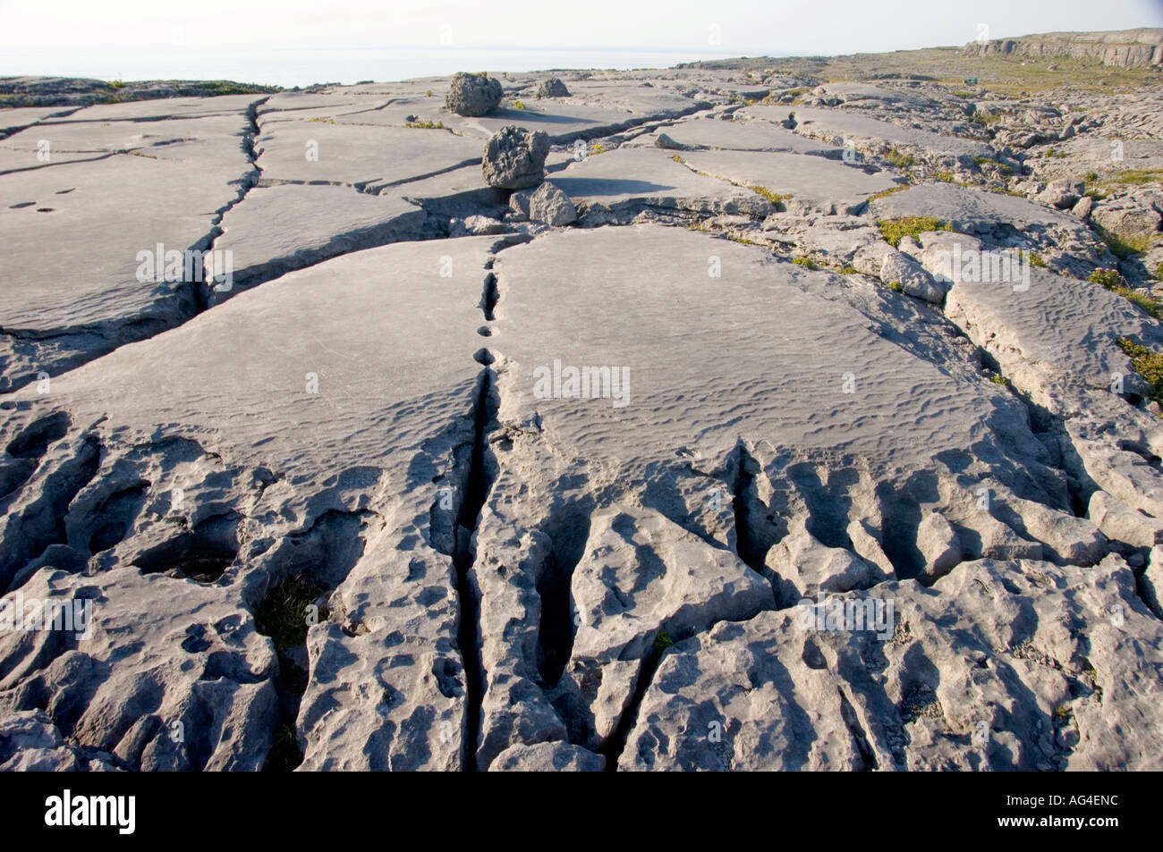 Le Burren Co Clare Banque D'Images