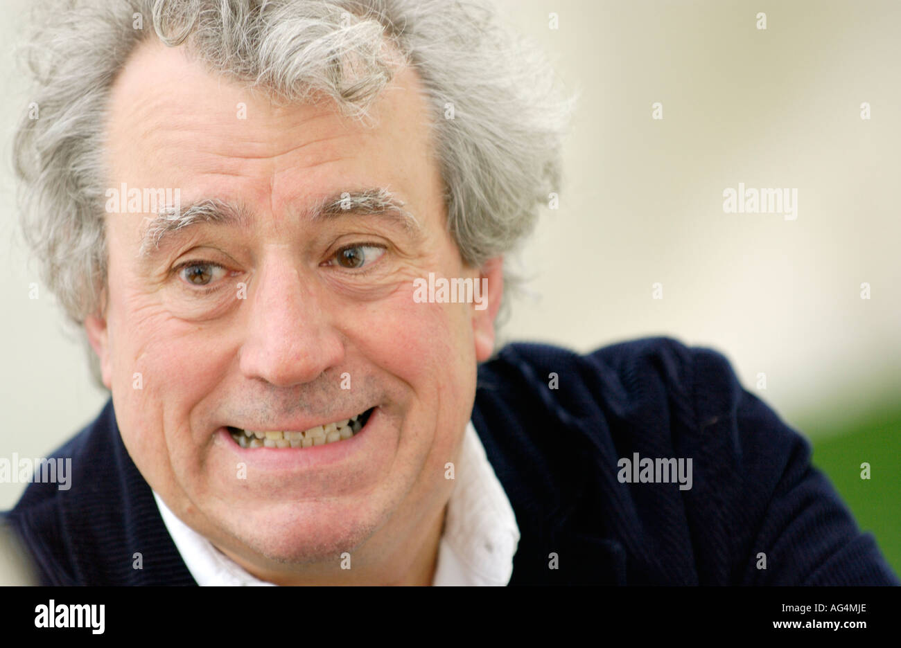 Terry Jones, ancien comédien et auteur britannique Monty Python frontman à Hay Festival 2006 Hay-on-Wye Powys Pays de Galles UK Banque D'Images