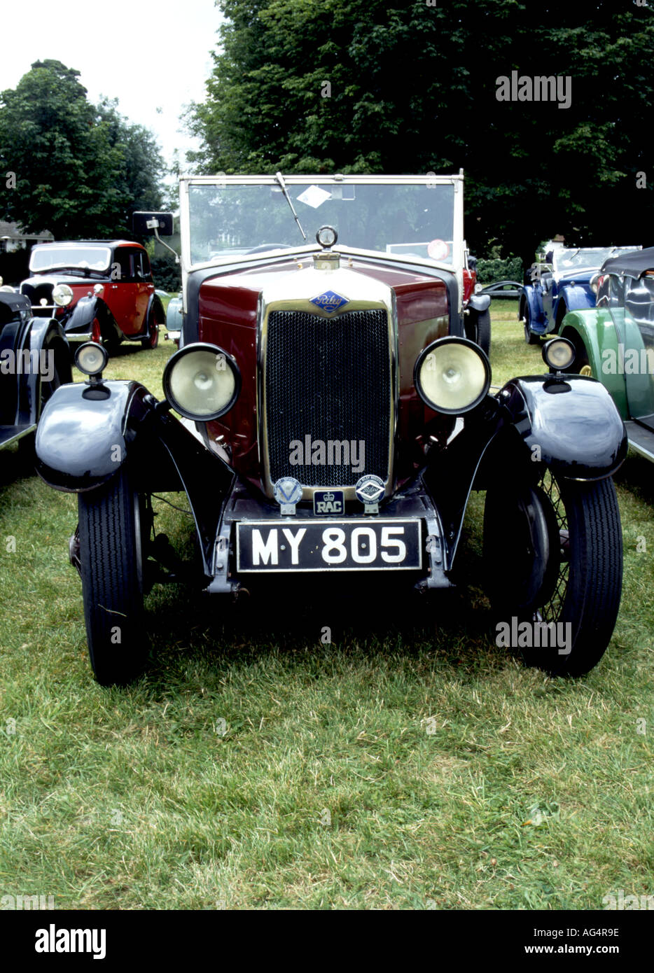 Vue frontale d'un Lynx Riley convertible neuf sports Banque D'Images