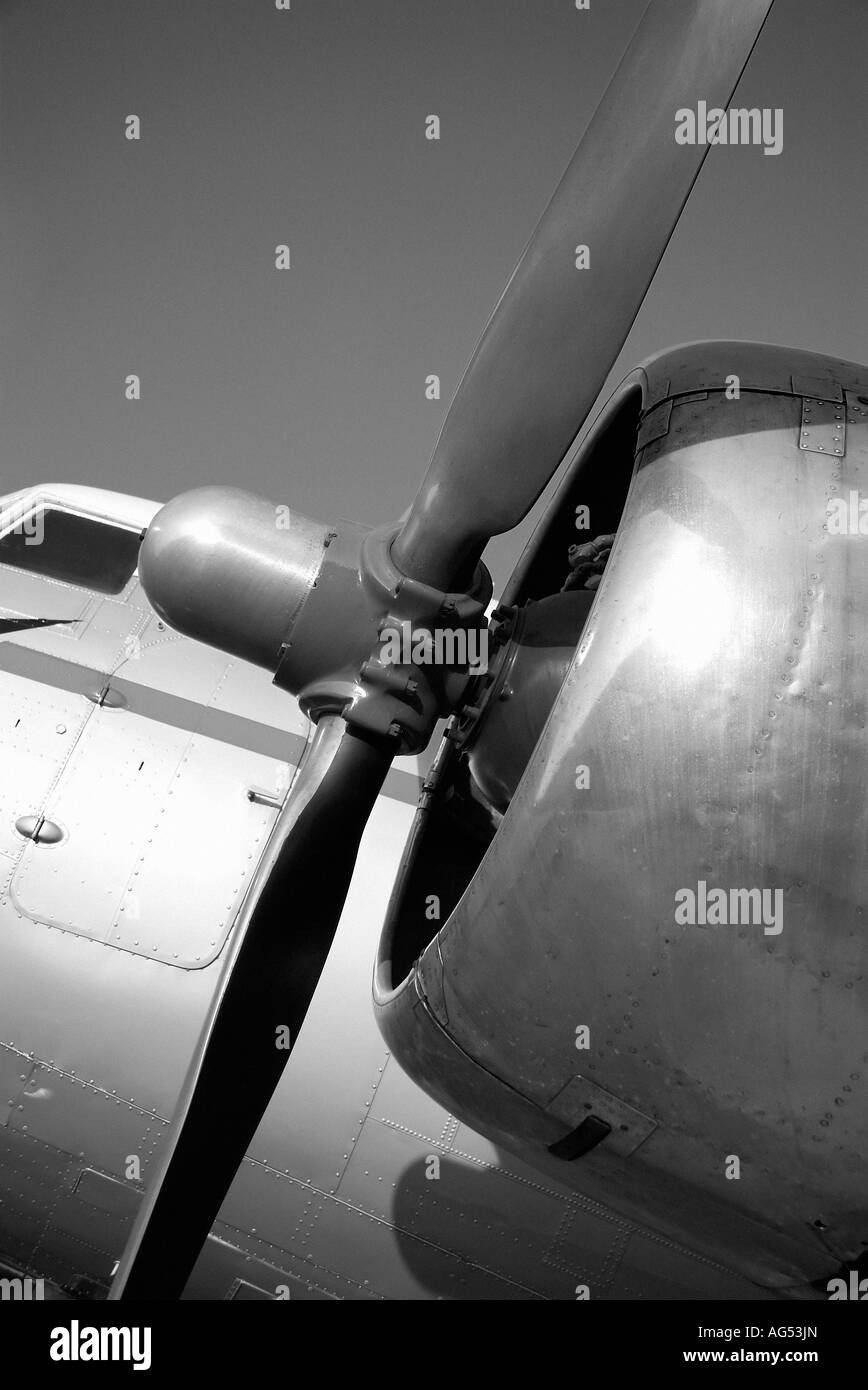 DC 3 avions d'Époque Banque D'Images