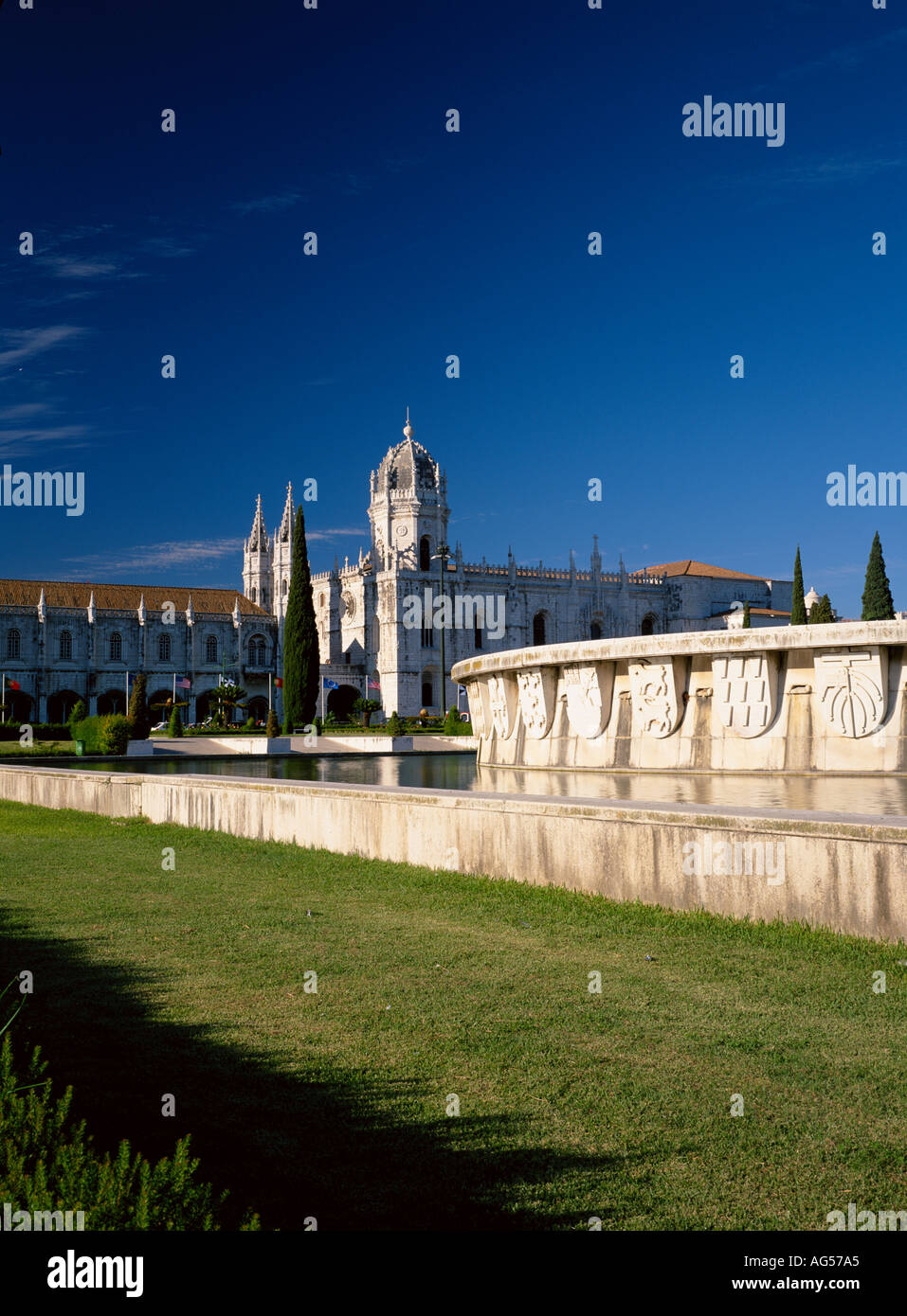 Portugal Lisbonne Belem Mosteiro dos Jeronimos Banque D'Images