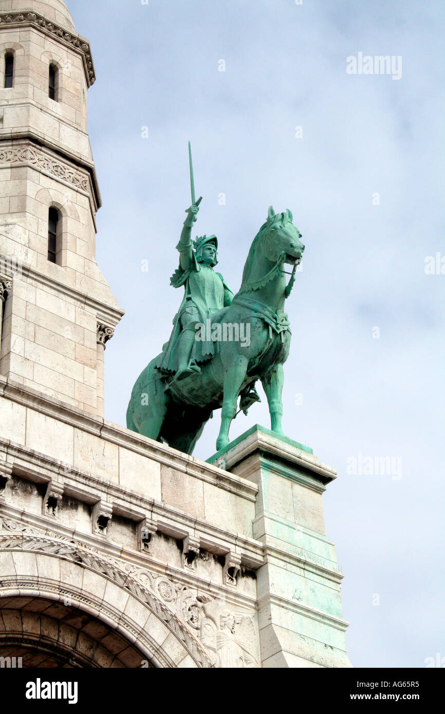 JEANNE D'ARC AU SACRE/ARMURE/MOYEN AGE - Sculptures (13981436