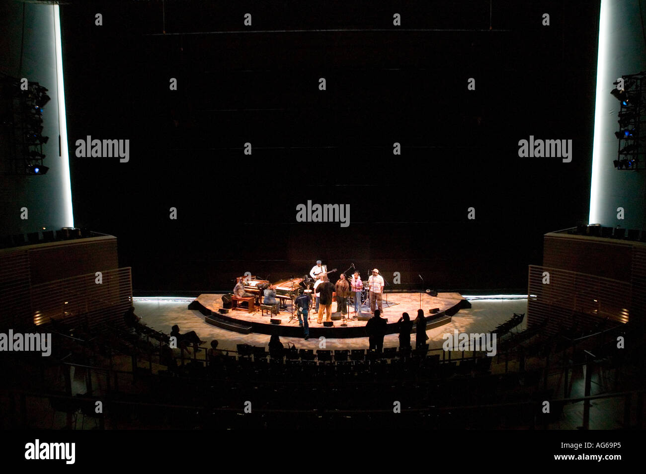 Répétition générale de la chambre d'Allen au Lincoln Center à New York, USA, mai 2006. Banque D'Images
