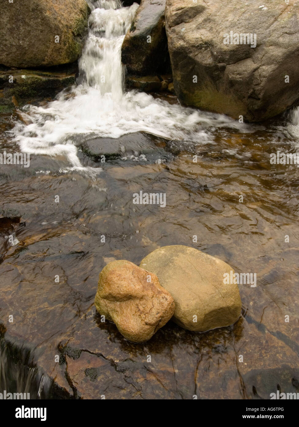 Crowden Brook Banque D'Images