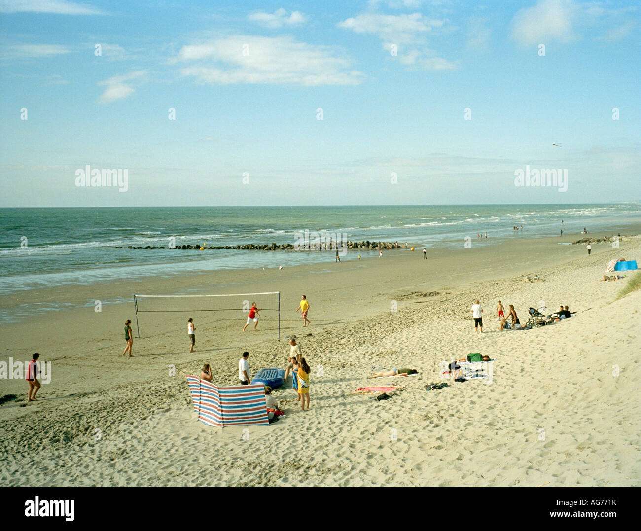 La Plage De Merlimont Plage Près De Le Touquet Paris Plage