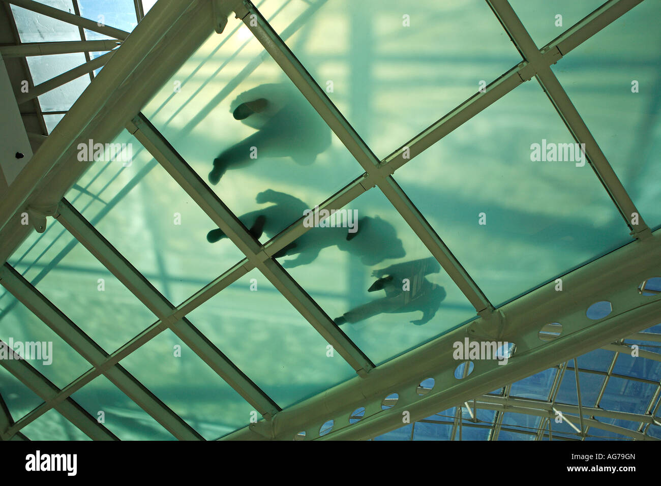 Lisbonne, Parques das Nacoes, centre commercial Vasco da Gama Banque D'Images