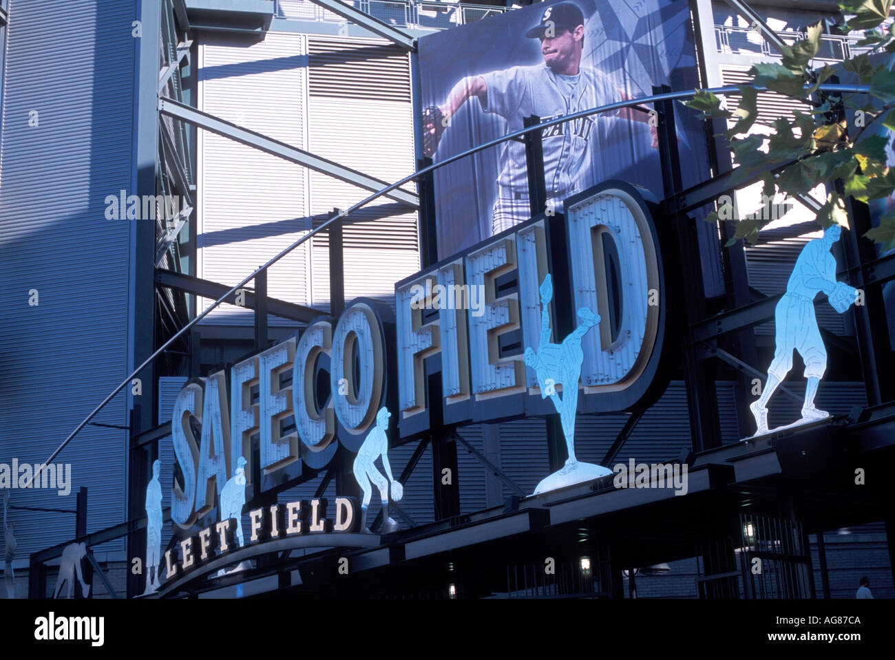 Safeco field stade des Seattle Mariners équipe des ligues majeures de baseball Banque D'Images