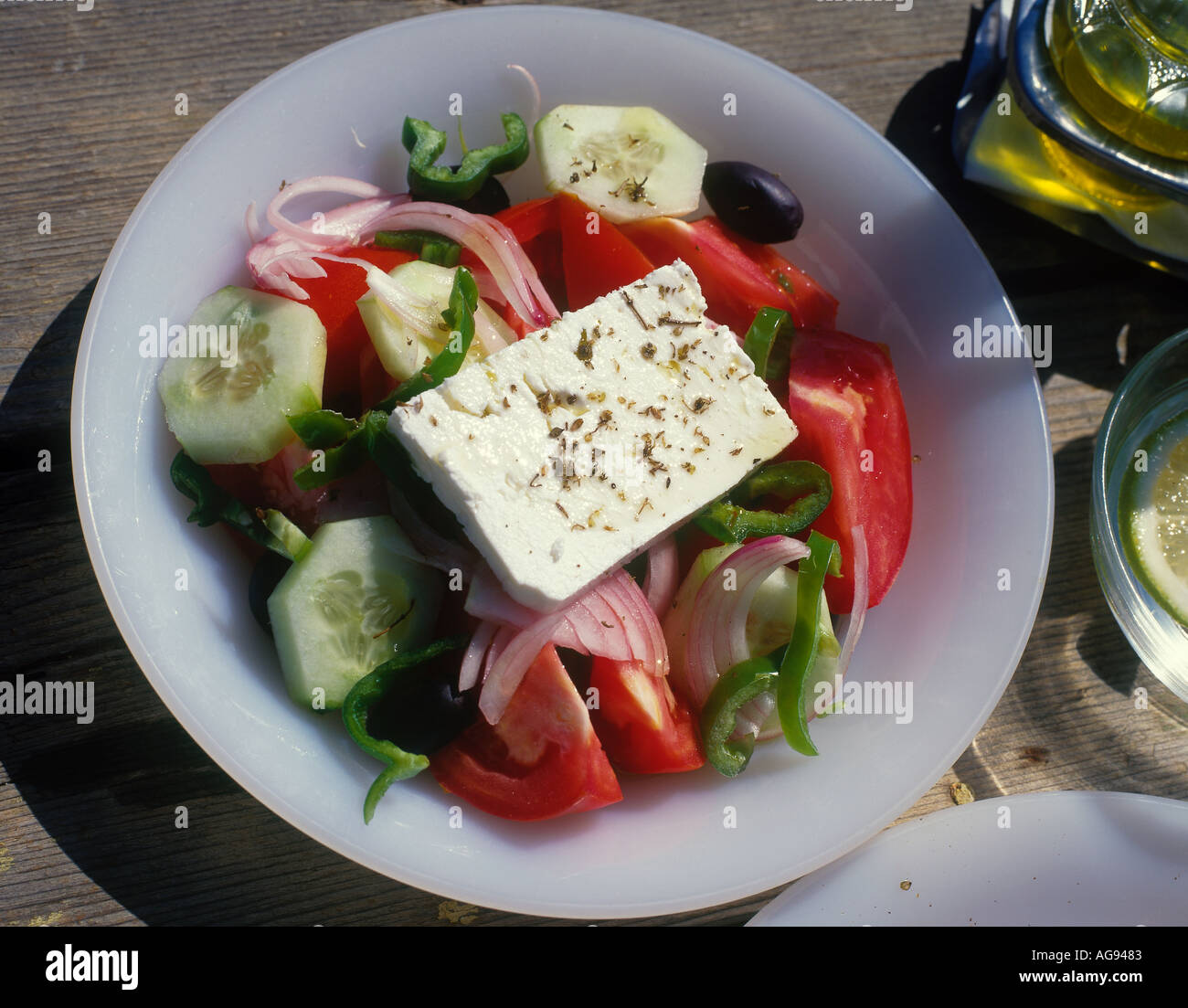 Repas Grece Objets grecs Banque de photographies et d’images à haute résolution - Alamy