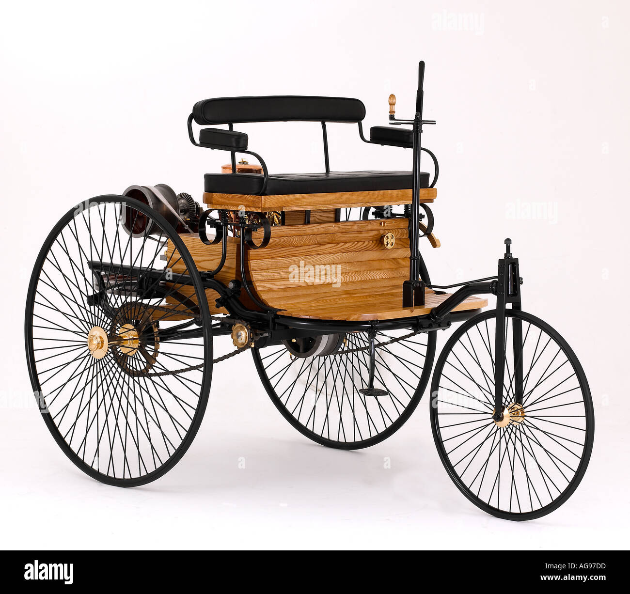 1885 Benz à trois roues Photo Stock - Alamy