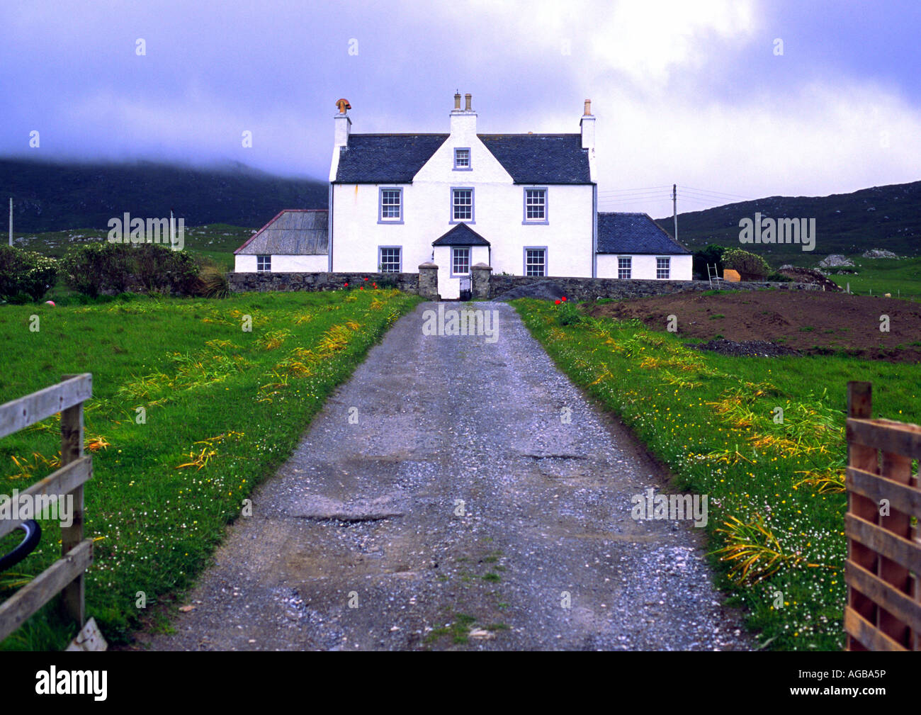 Scarista House hotel, Isle of Harris Banque D'Images