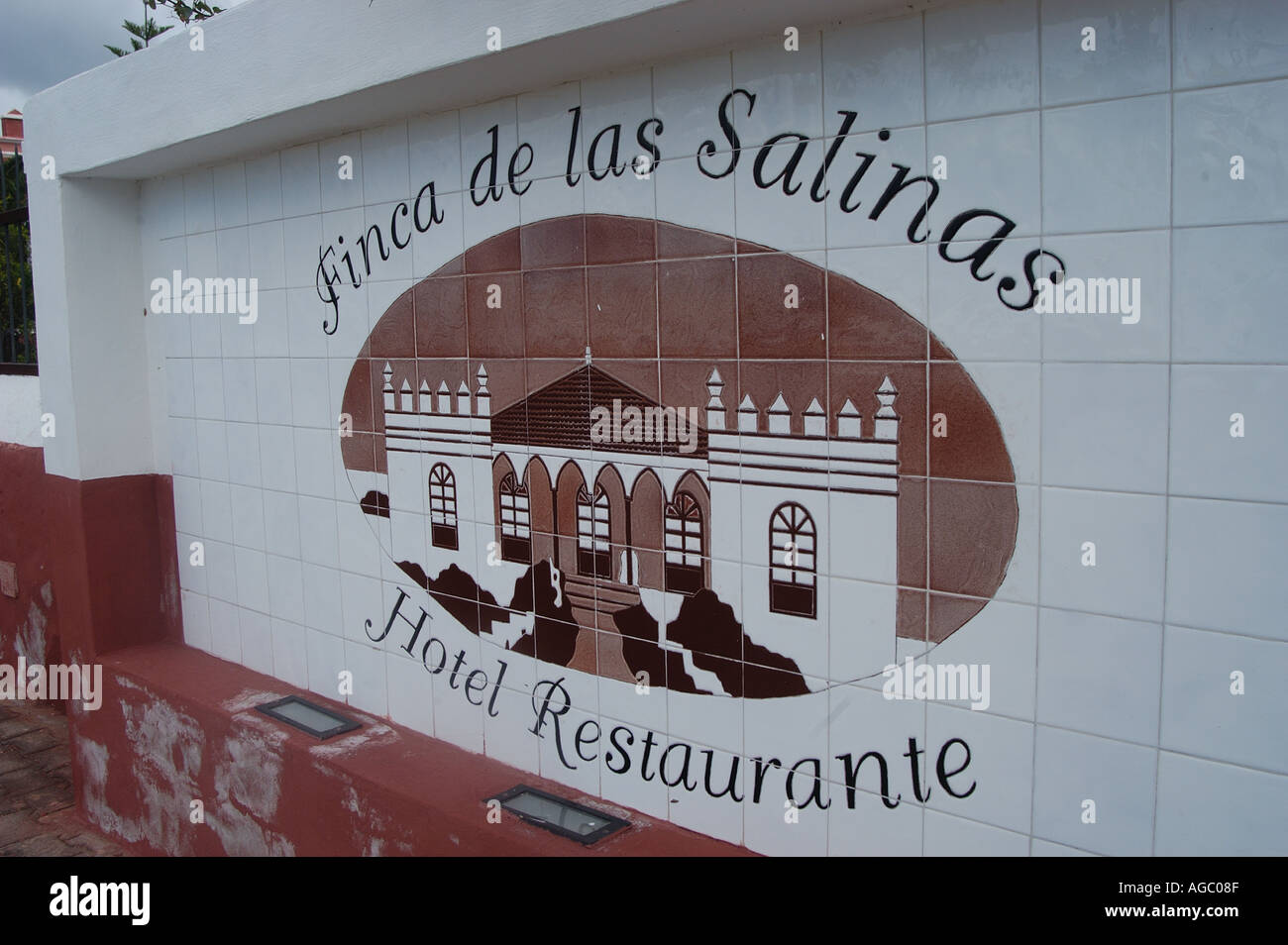 Finca de las Salinas Hotel Restaurant Yaiza Lanzarote Iles Canaries Banque D'Images