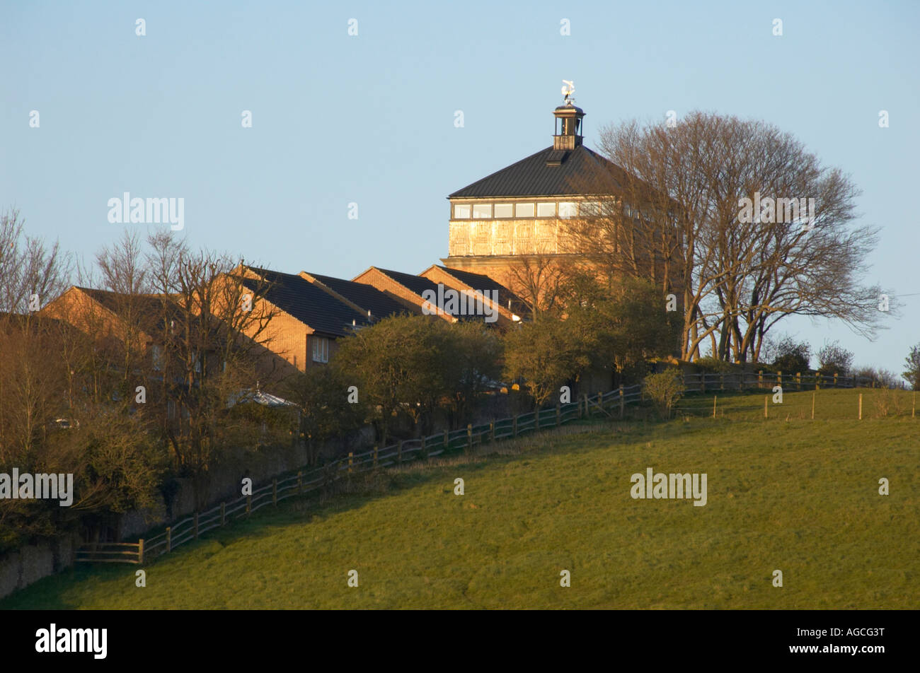 Foredown tour devait à l'origine un château d'eau, avant d'être convertie en une camera obscura, et maintenant une attraction touristique locale. Banque D'Images