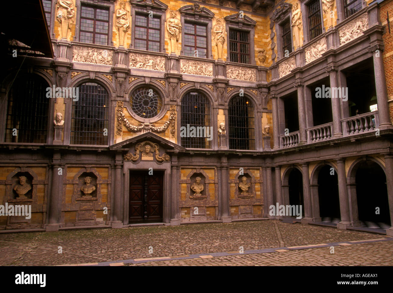 Cour intérieure, Maison de Rubens, la Rubenshuis, home, Peter Paul ...