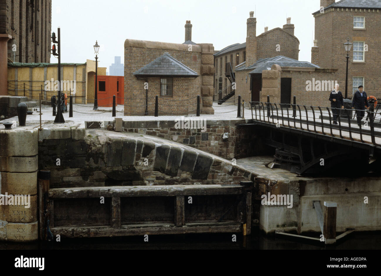 Liverpool dock historique Banque D'Images