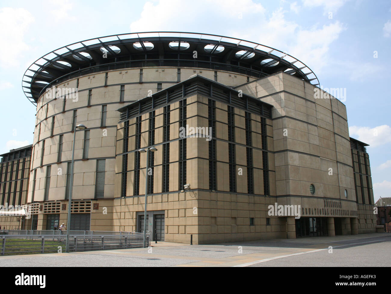 Centre de Congrès International d'Édimbourg en Écosse Banque D'Images