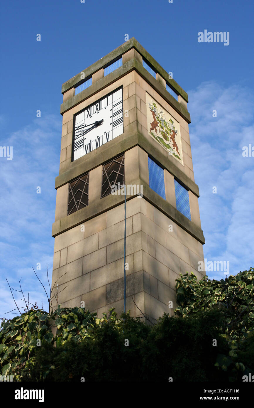 Le centre-ville de Derby, Derbyshire, Angleterre Royaume-Uni gb Banque D'Images