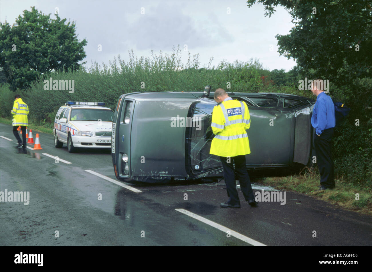 Participation à Poilce RTA Banque D'Images