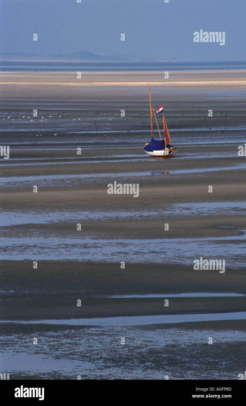 Bateaux échoué Banque D'Images