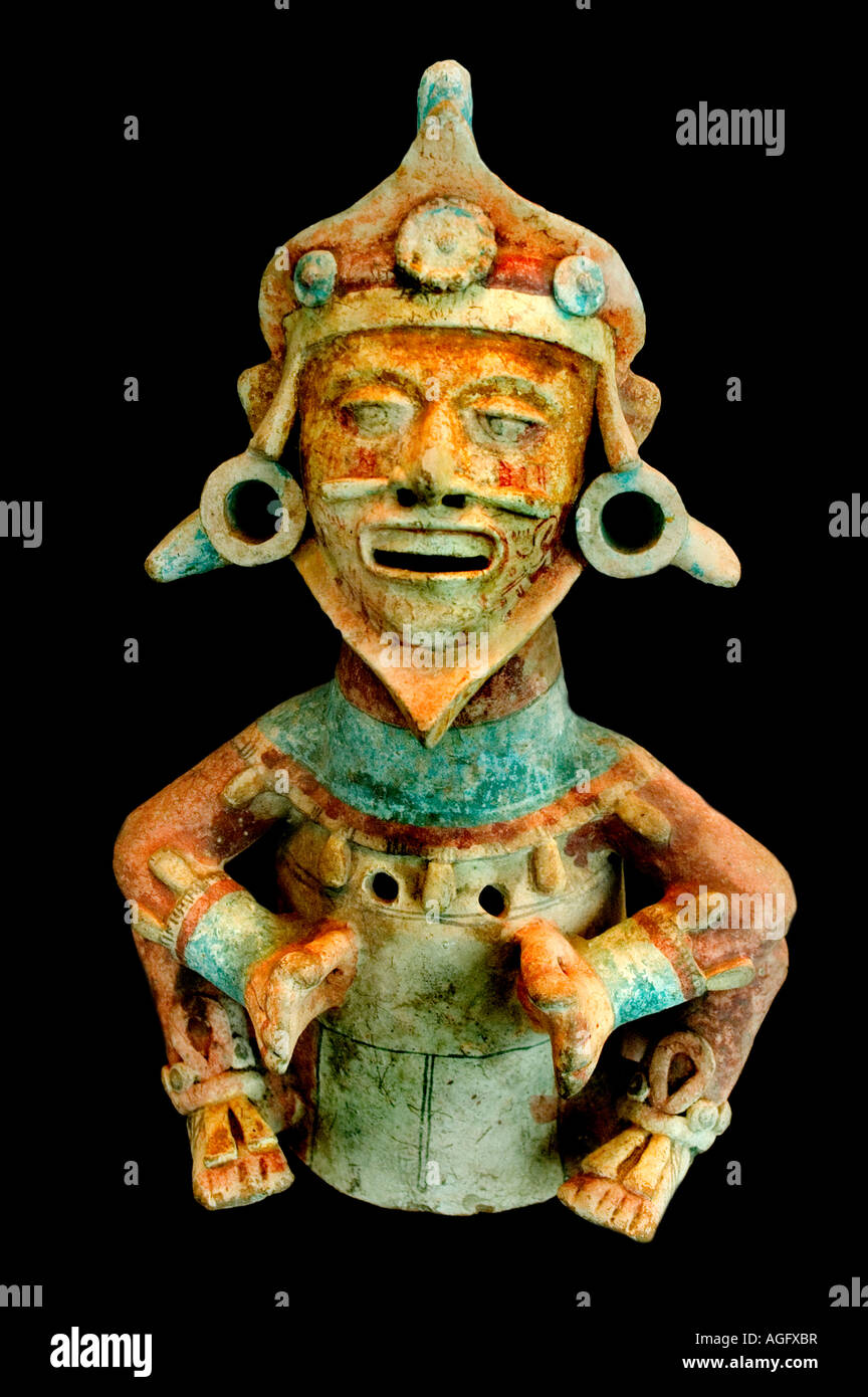 Mexique Xochipilli Dieu amour beauté jeux fleurs danse chanson de maïs dans la mythologie aztèque player joueur acteur artiste musicien Banque D'Images