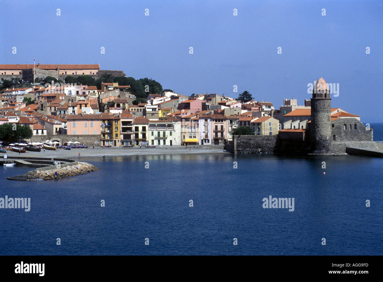 Collioure Roussillon France Banque D'Images