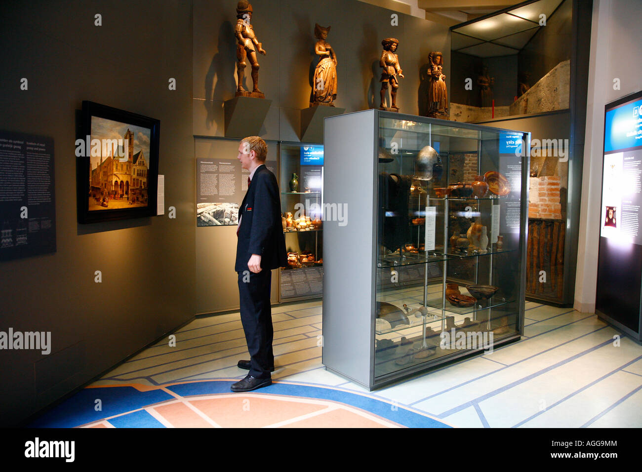 Musée historique d'Amsterdam Holland Banque D'Images