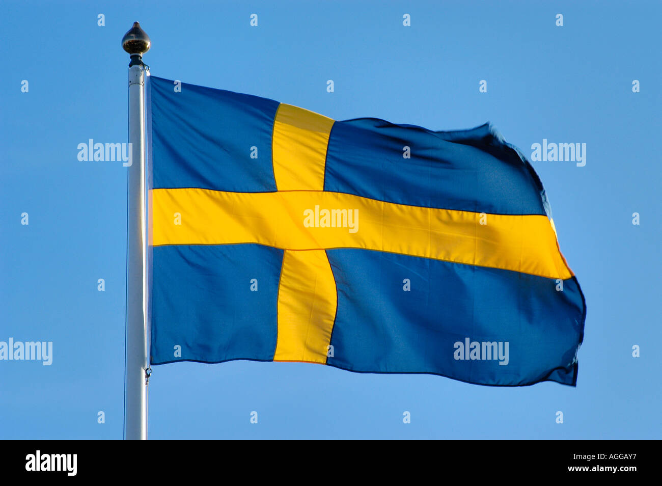 Pavillon de la Suède Banque D'Images