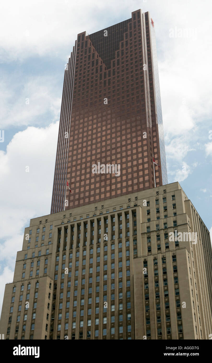Immeubles de bureaux de la Banque de Nouvelle-Écosse, Toronto, Canada Banque D'Images Immeubles de bureaux de la Banque de Nouvelle-Écosse, Toronto, Canada Banque D'Images