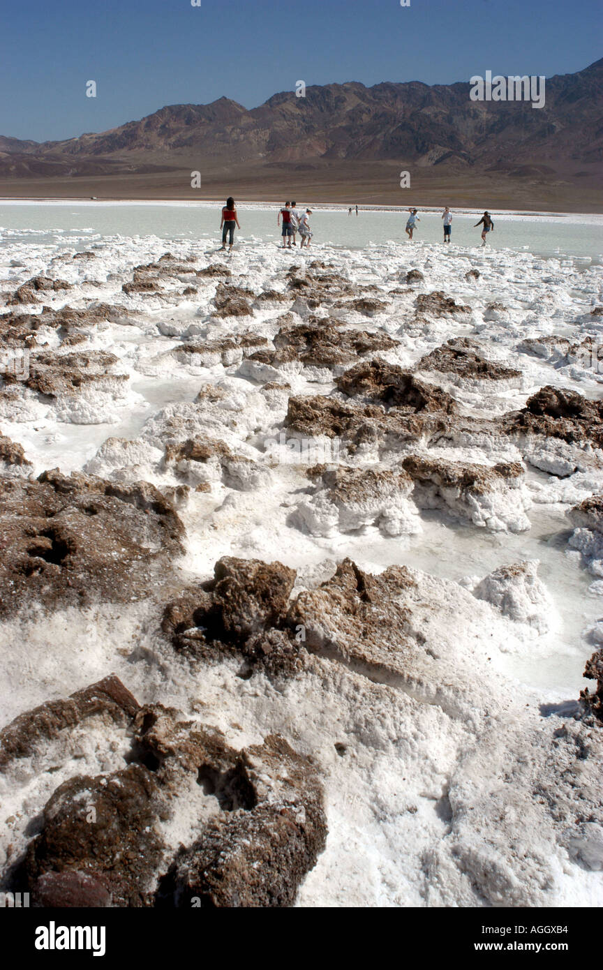 Devils Hills Golf Course dans Death Valley National Park California United States Banque D'Images