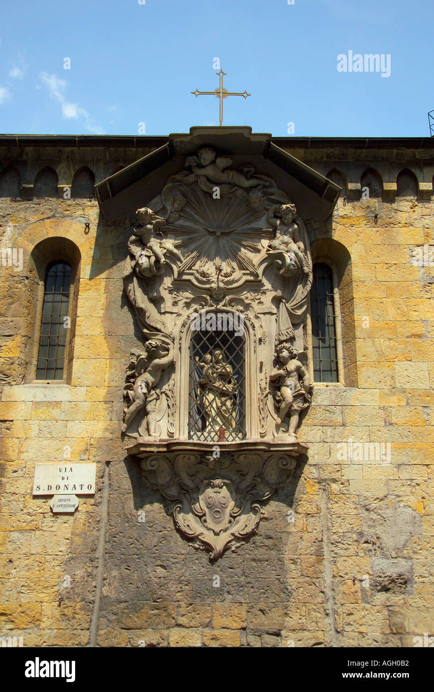 Chiesa di San Donato Gênes (Genova), Italie Banque D'Images