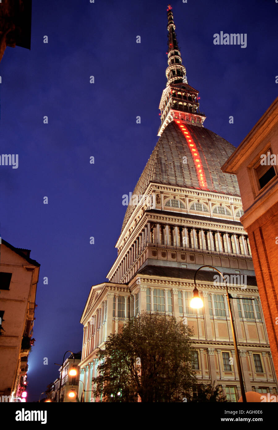 Mole Antonelliana, Turin, Italie Banque D'Images