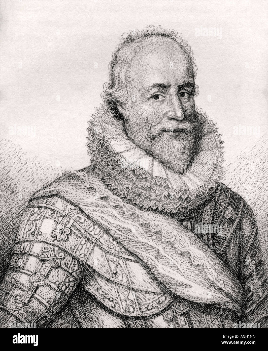 George Carew, 1er comte de Totnes, baron Carew de Clopton, 1555 -1629. Soldat et administrateur anglais. Banque D'Images