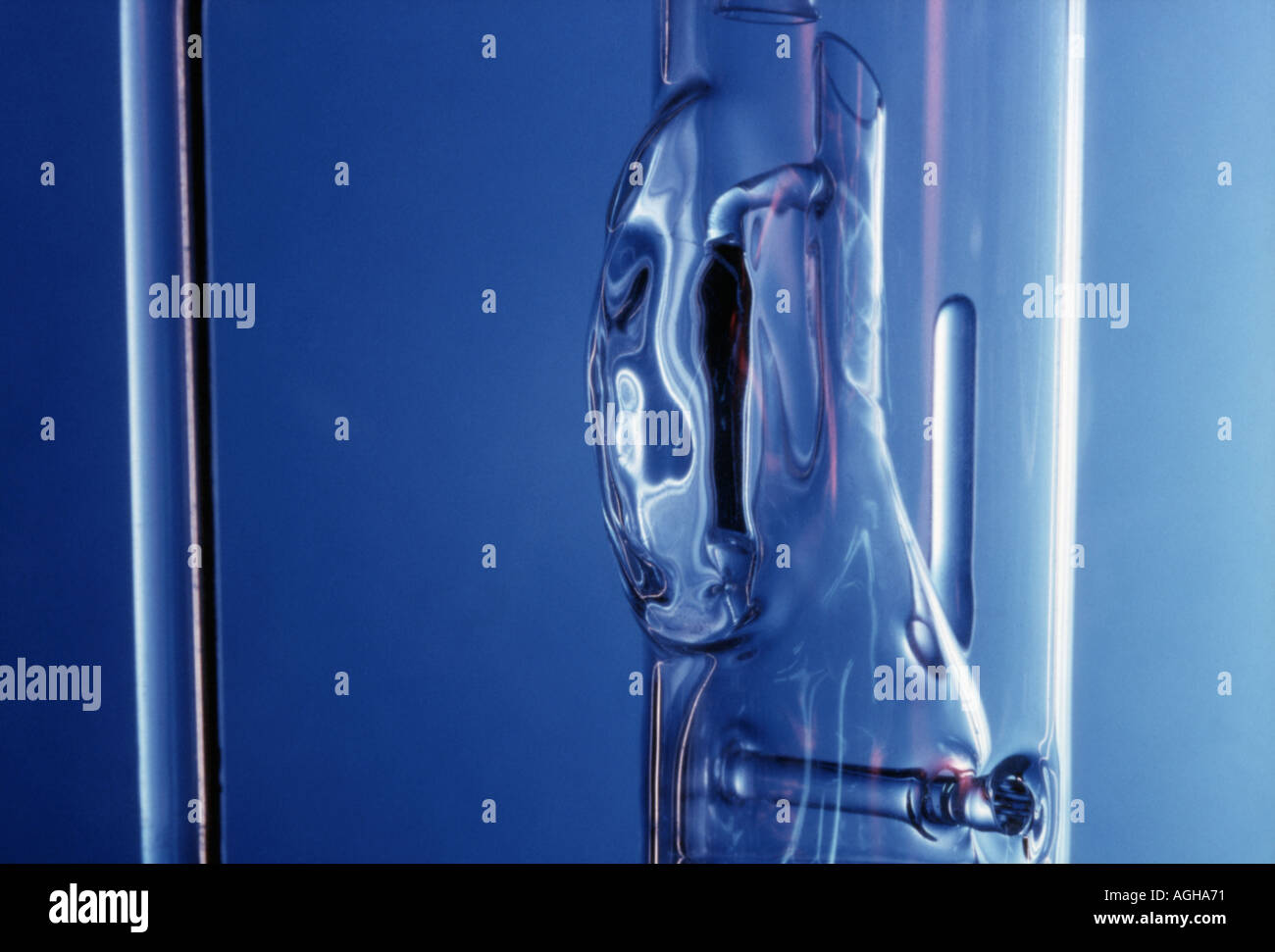 Le verre de laboratoire Matériel d'essai Banque D'Images