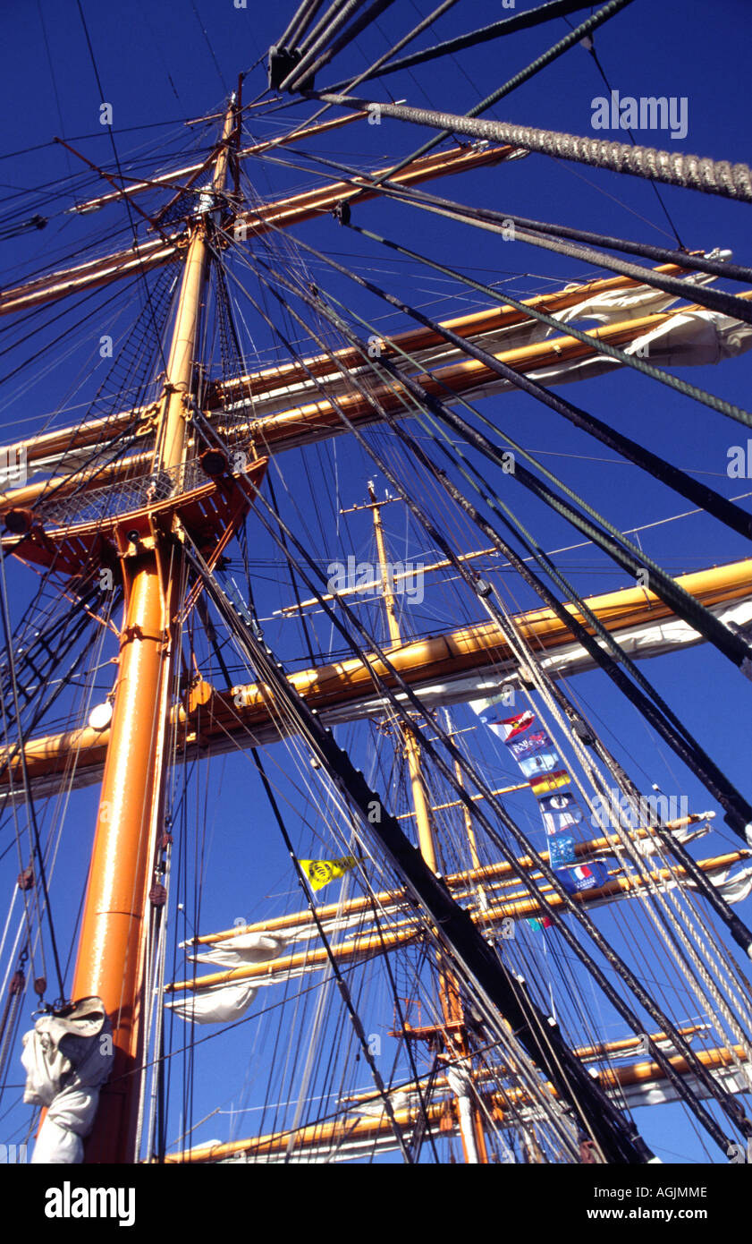 Italian training ship amerigo vespucci Banque de photographies et d’images à haute résolution