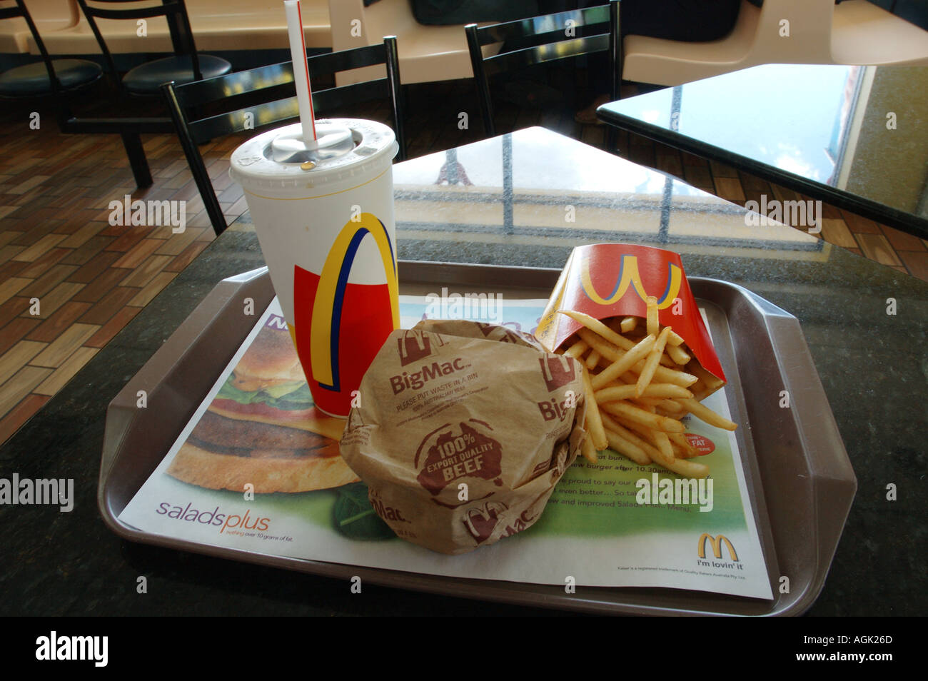 Big Mac McDonald s en Australie dsc 2487 Banque D'Images