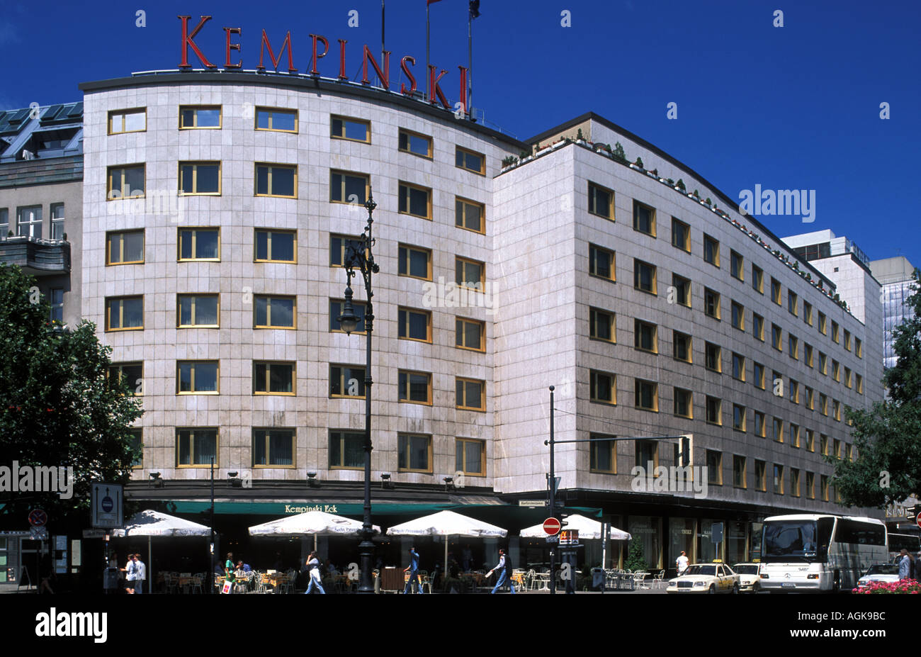 L'Hôtel Kempinski de Berlin Banque D'Images