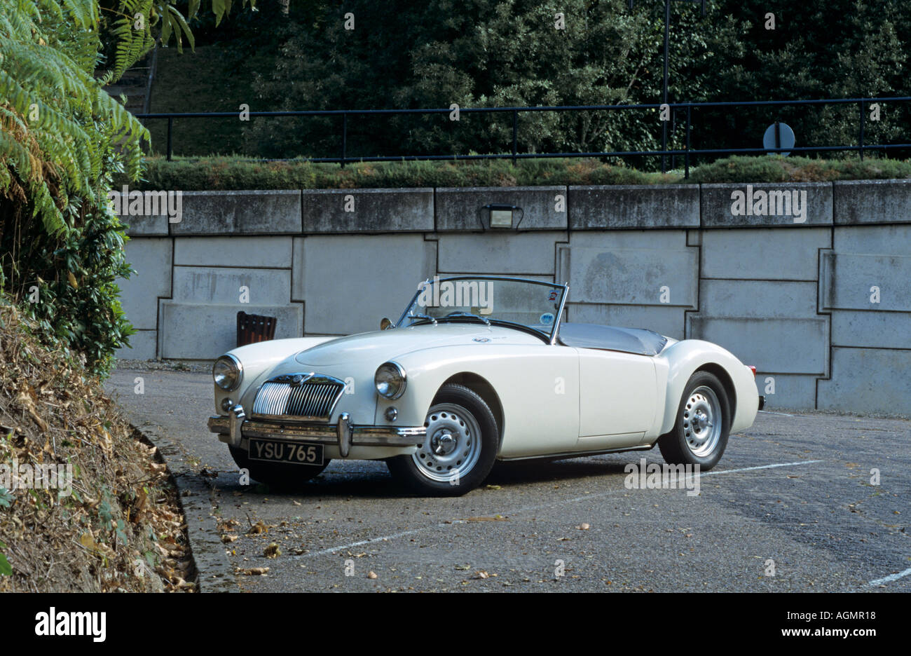 MG A Twin Cam 2 places pour 60 sports 1958 Banque D'Images