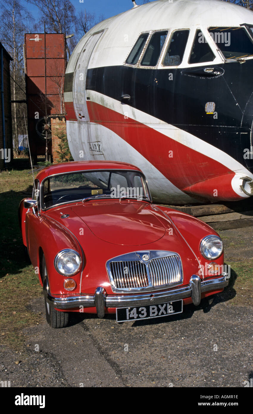 MG A 1600 Cabriolet introduit 1959 Banque D'Images